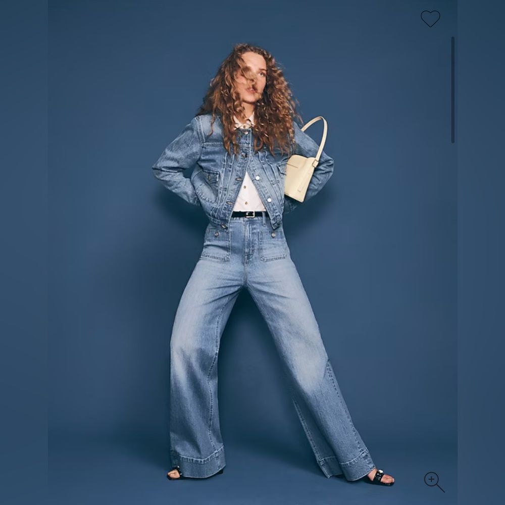 NWT J CREW Full-length slim-wide jean in 1996 semi-stretch - Picture 10 of 13